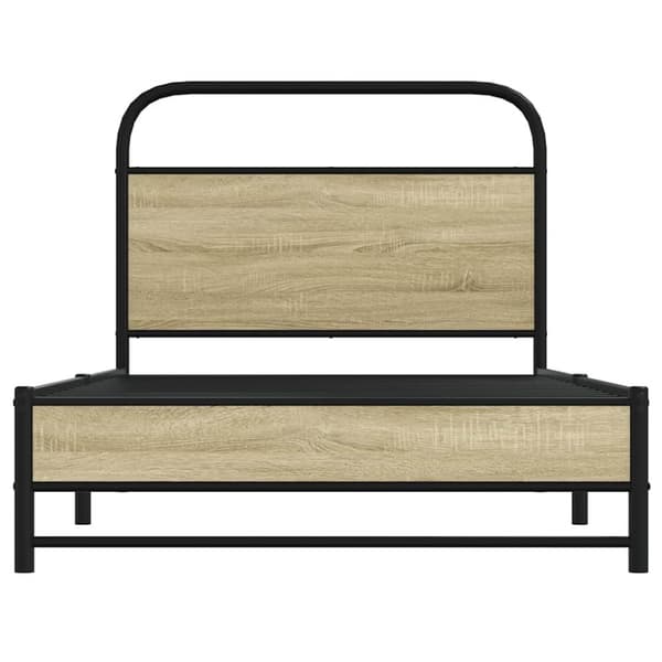 Sänky ilman patjaa 90x190 cm Sonoma Oak