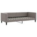 Miniatyrbillede 2 af 8: daybed 80x200 cm stof gråbrun
