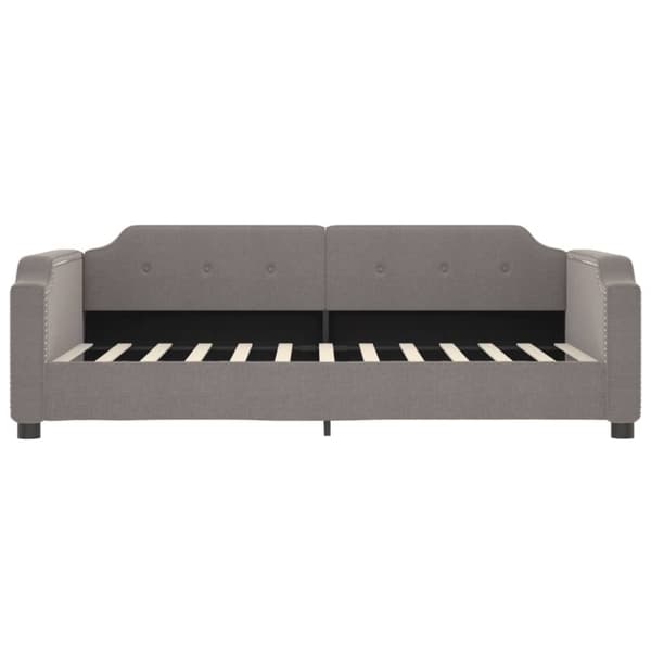 Dagbädd taupe 90x200 cm tyg