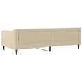 Miniatyrbillede 5 af 8: daybed 100x200 cm stof cremefarvet