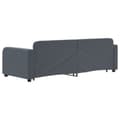 Miniatyrbillede 5 af 10: daybed med udtræk 80x200 cm velour mørkegrå