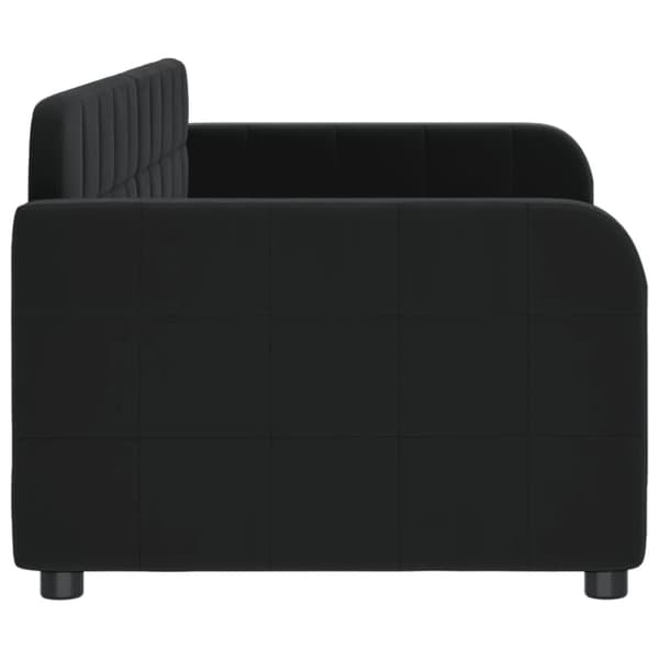 Dagbädd svart 80x200 cm sammet