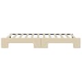 Miniatyrbillede 9 af 10: daybed med udtræk 100x200 cm stof cremefarvet