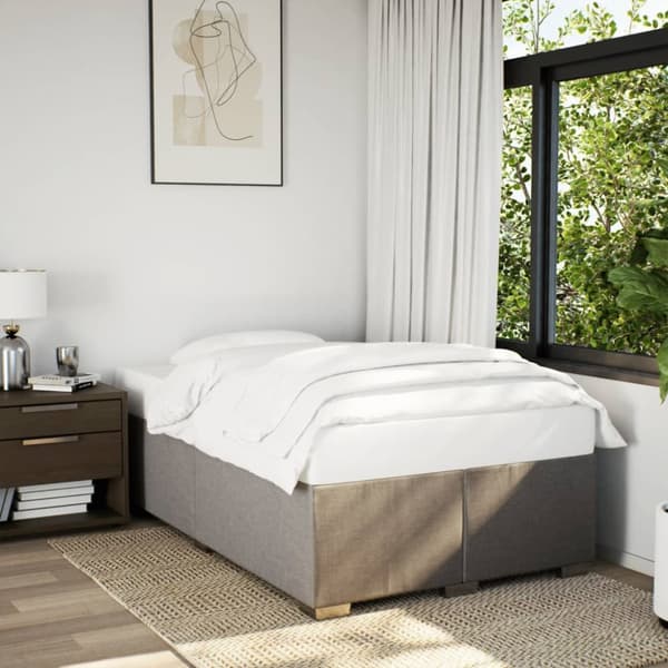 Continental sänky patjalla Taupe 120x190 cm Kangas