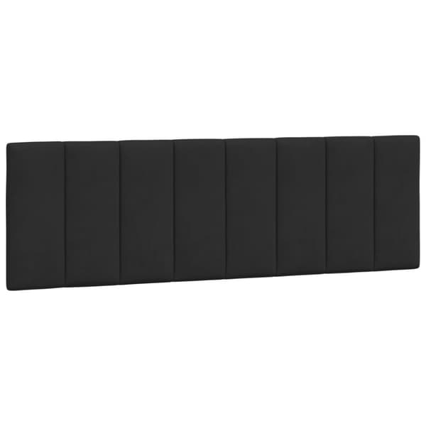 Sänky patjalla Musta 160x200 cm Velvet