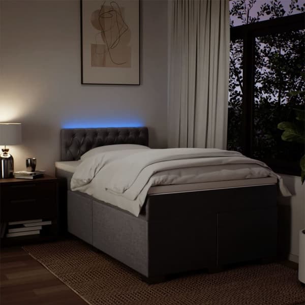 Continental sänky patjalla Taupe 120x190 cm Kangas