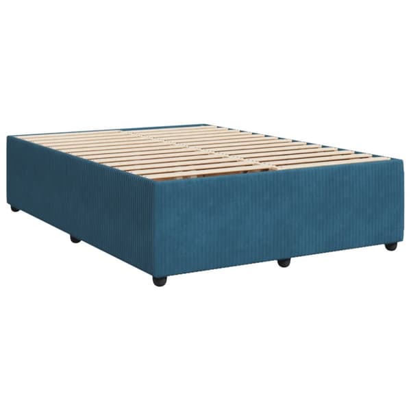 Continental sänky patjalla Sininen 140x190cm Velvet