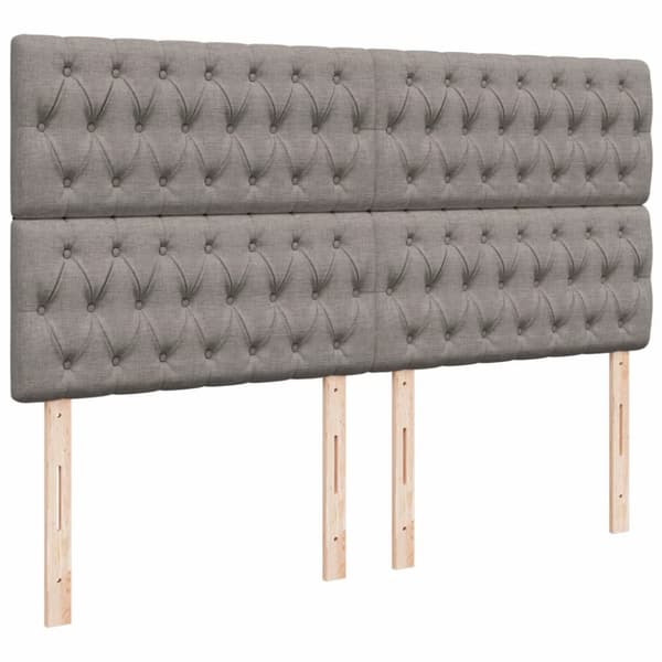 Continental sänky patjalla Taupe Kangas 200x200 cm