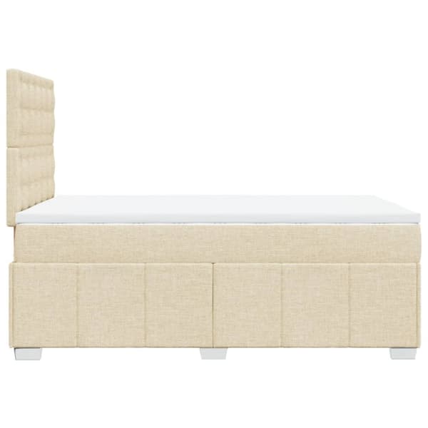 Continental sänky patjalla Cream Kangas 120x200 cm