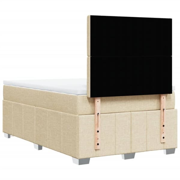 Continental sänky patjalla Cream Kangas 120x200 cm