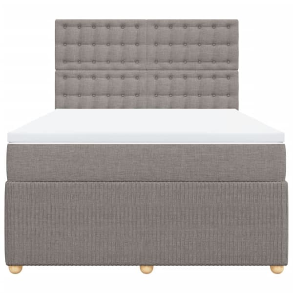 Continental sänky patjalla Taupe Kangas 140x190 cm