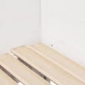 Miniatyrbillede 9 af 10: daybed med udtræk og skuffer uden madras 80x200 cm hvid