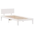 Miniatyrbillede 7 af 10: sengeramme med skuffer 90x200 cm massivt fyrretræ hvid