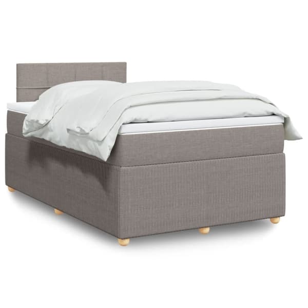 Continental sänky patjalla Taupe 120x190 cm Kangas