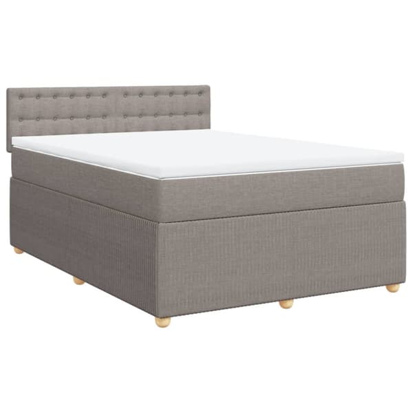 Continental sänky patjalla Taupe Kangas 140x190 cm