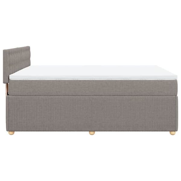 Continental sänky patjalla Taupe Kangas 140x190 cm