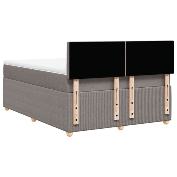 Continental sänky patjalla Taupe Kangas 140x190 cm