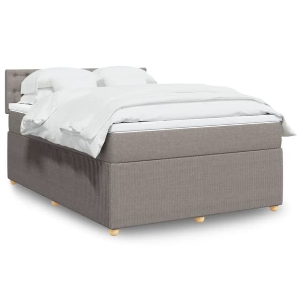 Continental sänky patjalla Taupe Kangas 140x190 cm
