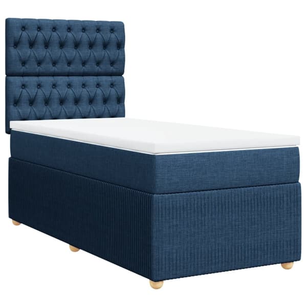 Continental Bed Patja, Sininen, Kangas 100x200 cm