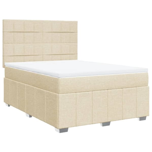 Continental sänky patjalla Cream Kangas 140x190 cm
