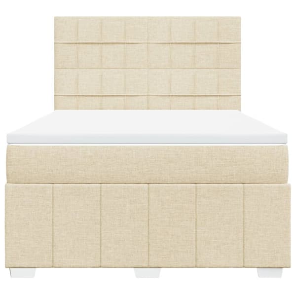 Continental sänky patjalla Cream Kangas 140x190 cm