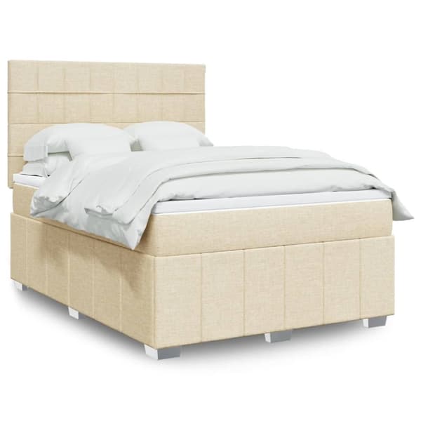 Continental sänky patjalla Cream Kangas 140x190 cm