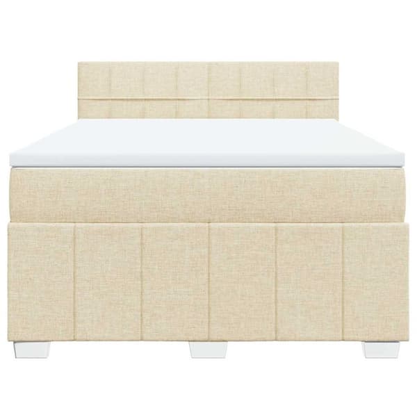 Continental sänky patjalla Cream Kangas 140x190 cm