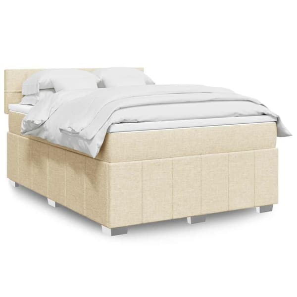 Continental sänky patjalla Cream Kangas 140x190 cm