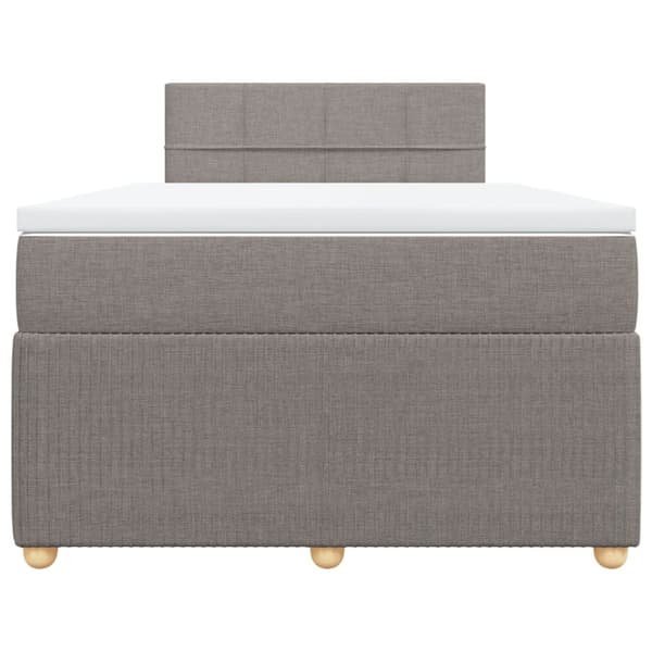 Continental sänky patjalla Taupe 120x190 cm Kangas