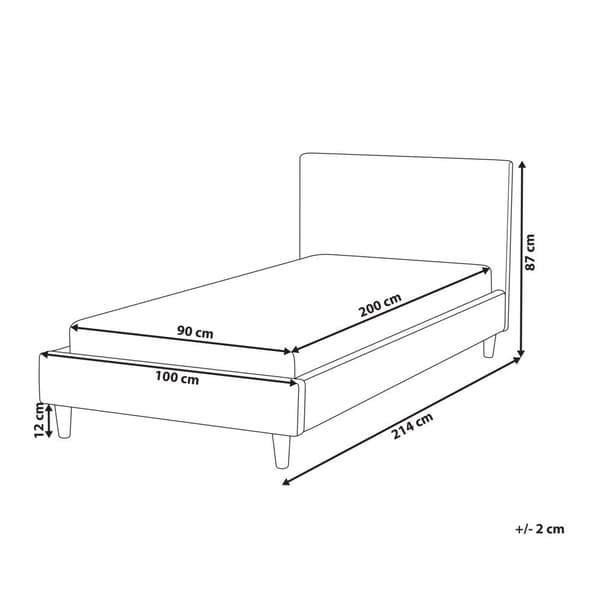 Sammetssäng FITOU 90 x 200 cm mörkgrön Lumarko!