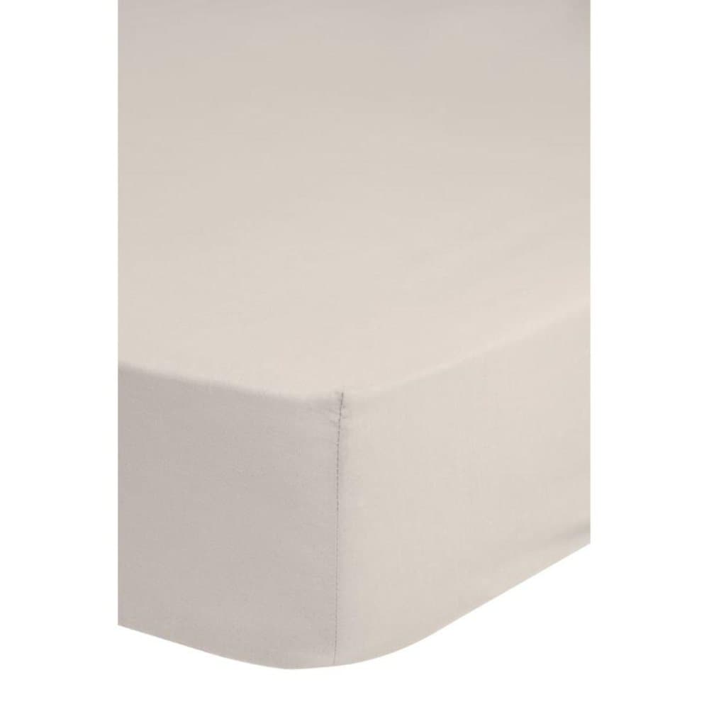 Emotion strygefri tilpasset lagen 90 x 220 cm sandfarvet 0220.06.43