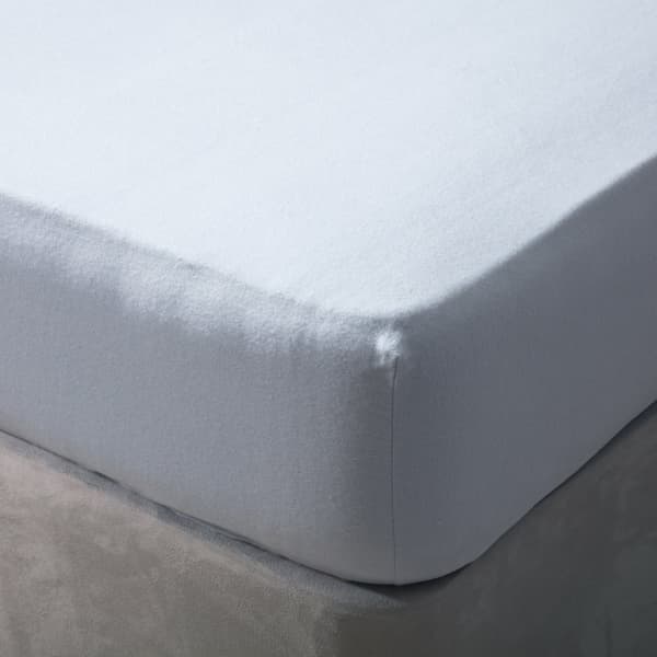 Belledorm Fitted Sheet av borstad bomull