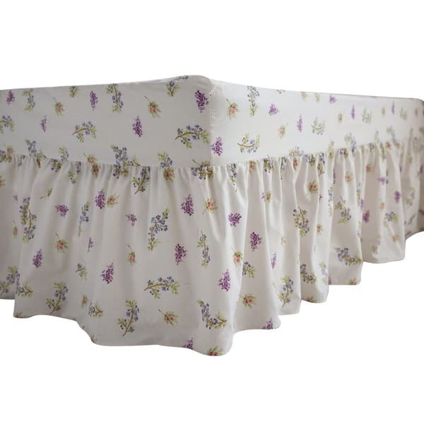 Belledorm Delphine Fitted Valance White Double
