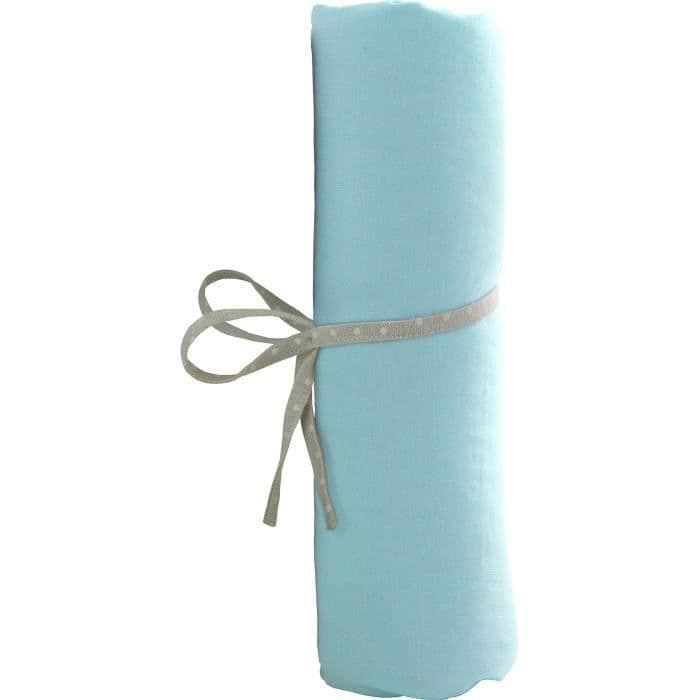BABYCALIN vauva-asennettava arkki turkoosi 60 x 120 cm Jersey 130gr / m²