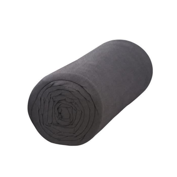 Asennettu arkki 180X200 2 henkilöä Percale uni grey PREMIUM