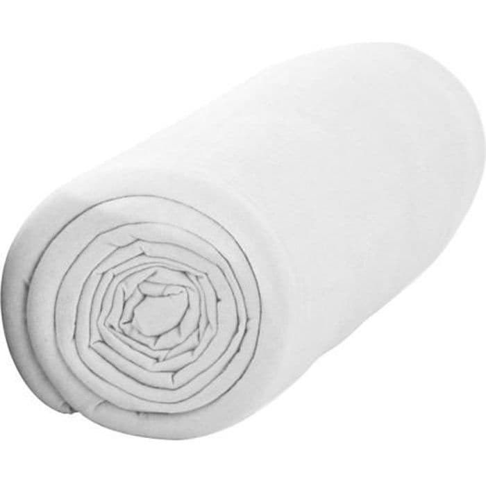 Asennettu arkki 180X200 2 henkilöä Percale uni white PREMIUM