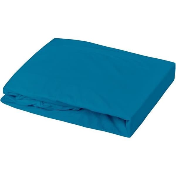 Domiva Påslakan + Underlakan - 60 x 120 cm - 100% bomull - Vit/Anka