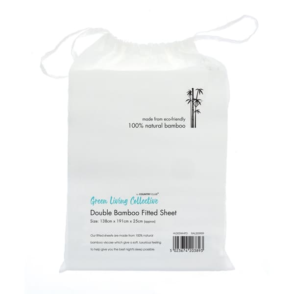 Home & Living Bamboo Fitted Sheet