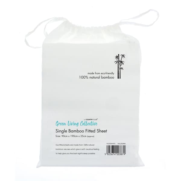 Home & Living Bamboo Fitted Sheet