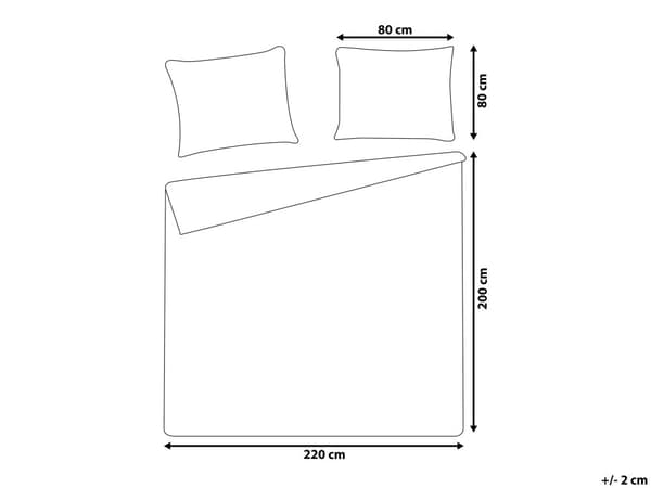 Sängkläder Mörkblå Bomull 200 x 220 cm Solid Mönster Påslakan Örngott Modernt Elegant Sovrum