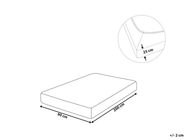 Dra-på-lakan Svart Bomull 90 x 200 cm Solid Mönster Klassisk Elastisk
