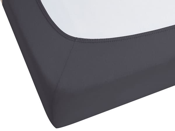 Dra-på-lakan Svart Bomull 200 x 200 cm Solid Mönster Klassisk Elastisk
