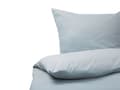 Miniatyrbillede 6 af 10: Sengetøj 200 x 220 cm Grå Satin Bomuld Solid Mønster Dynebetræk Pudebetræk Moderne Stil