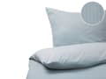 Miniatyrbillede 1 af 10: Sengetøj 200 x 220 cm Grå Satin Bomuld Solid Mønster Dynebetræk Pudebetræk Moderne Stil