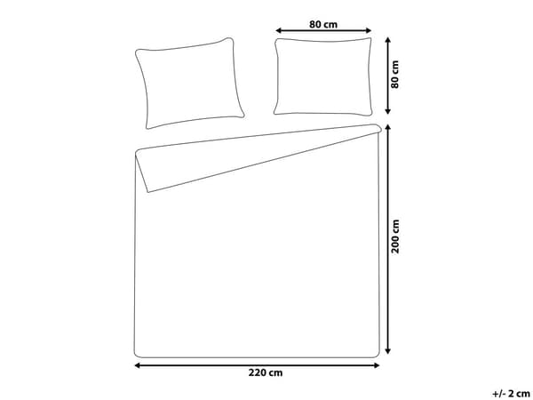 Sengesæt 200x220 cm Beige Satin Bomuld Solid Mønster Dynebetræk Pudebetræk Moderne Stil