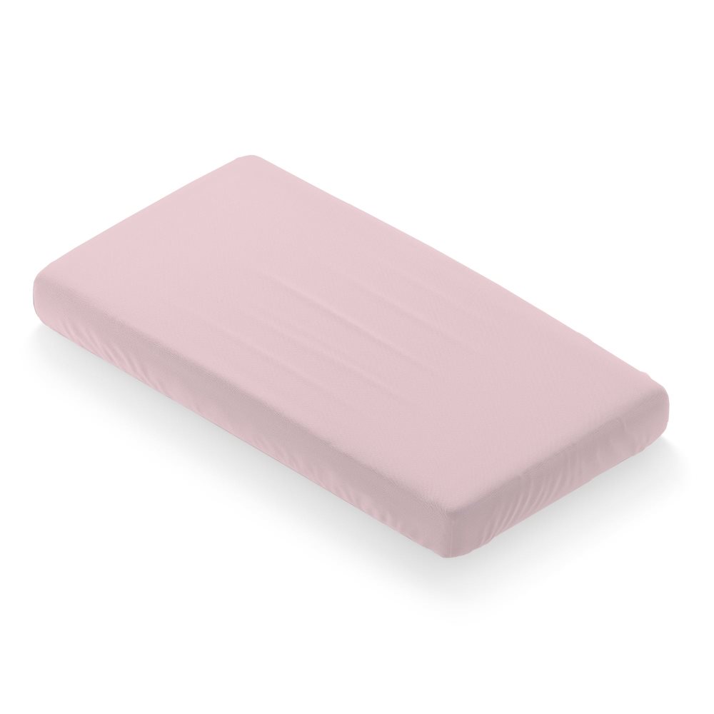 Prydnadslakan för sängöverdrag 70x140 cm - Babylakan Bomull Underlakan Oval Smutsrosa