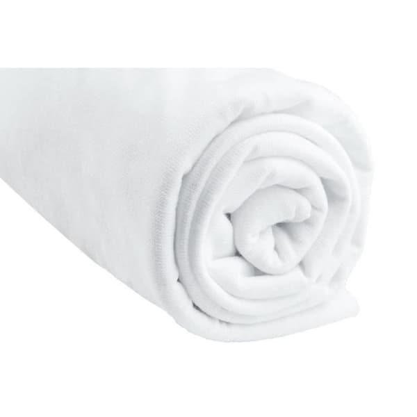Set med 3 st bomullslakan 70x140 grå vit rosa - EASY DORT - Barn - Rektangulär