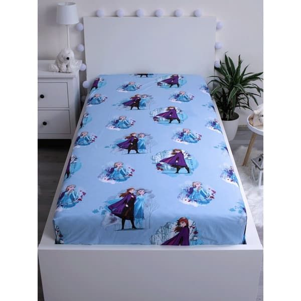 Frozen II Winter Scene Fitted Sheet
