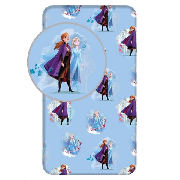 Frozen II Winter Scene Fitted Sheet