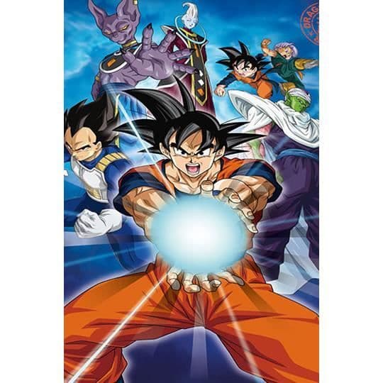 Dragon Ball Super sängkläder set - DRAGON BALL - Unisex - Flerfärgad - 100% bomull